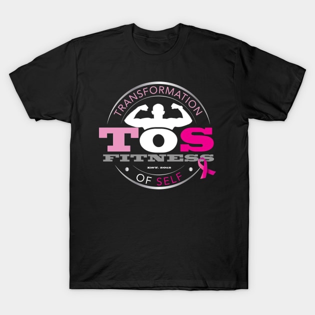 TOS Breast Cancer Awareness Month T-Shirt by Transformation of Self 